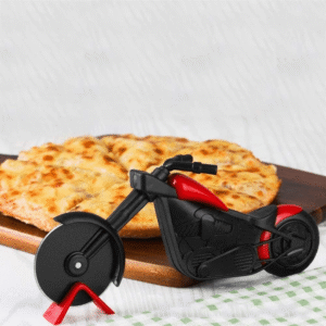 Motorcycle Pizza Cutter – Sharp Slice Tool