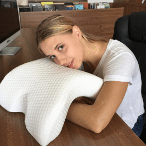 Slow Rebound Pressure Pillow – Ergonomic Memory Foam Comfort