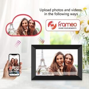 Frameo 10.1 Inch Smart Wi-Fi Digital Photo Frame – HD Touch Screen