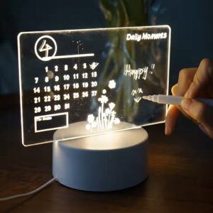 LED Message Night Light – USB Rewritable Board