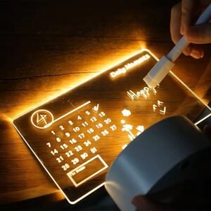 LED Message Night Light – USB Rewritable Board